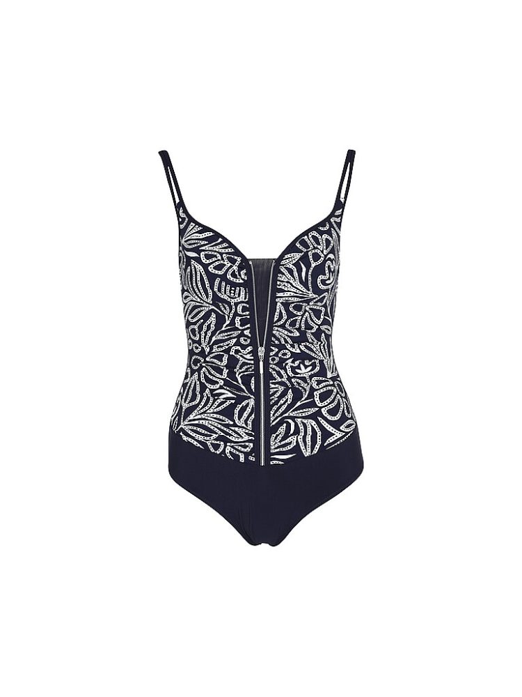 ANITA Damen Badeanzug Tarja dunkelblau | 44C