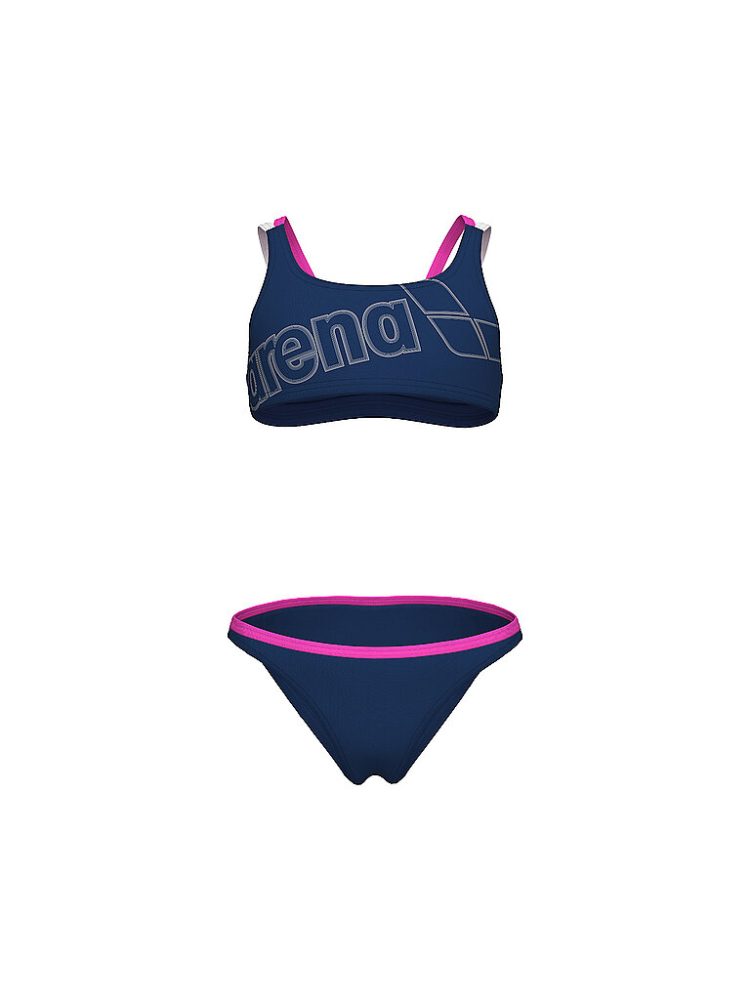 Arena G Arena Logo Swimsuit Two Pieces Bikini Set Mädchen, mehrfarbig, Grösse: 152