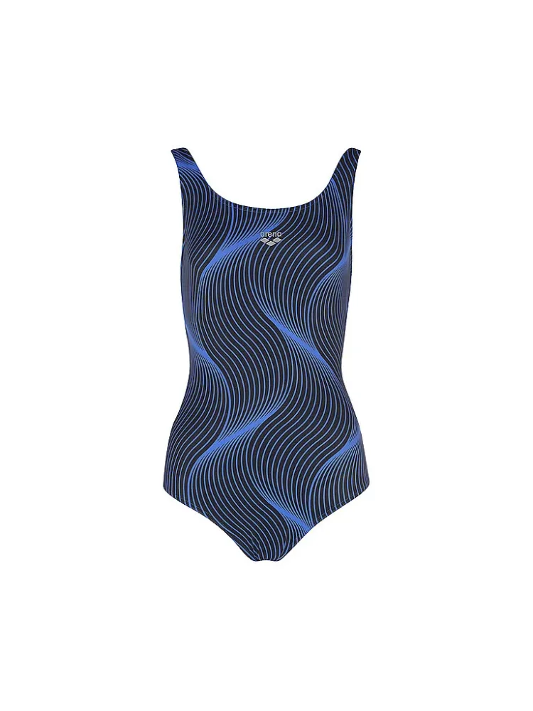 Arena W Arena Swimsuit Ada Wing Back Figurformender Badeanzug Damen, , Grösse: D 40