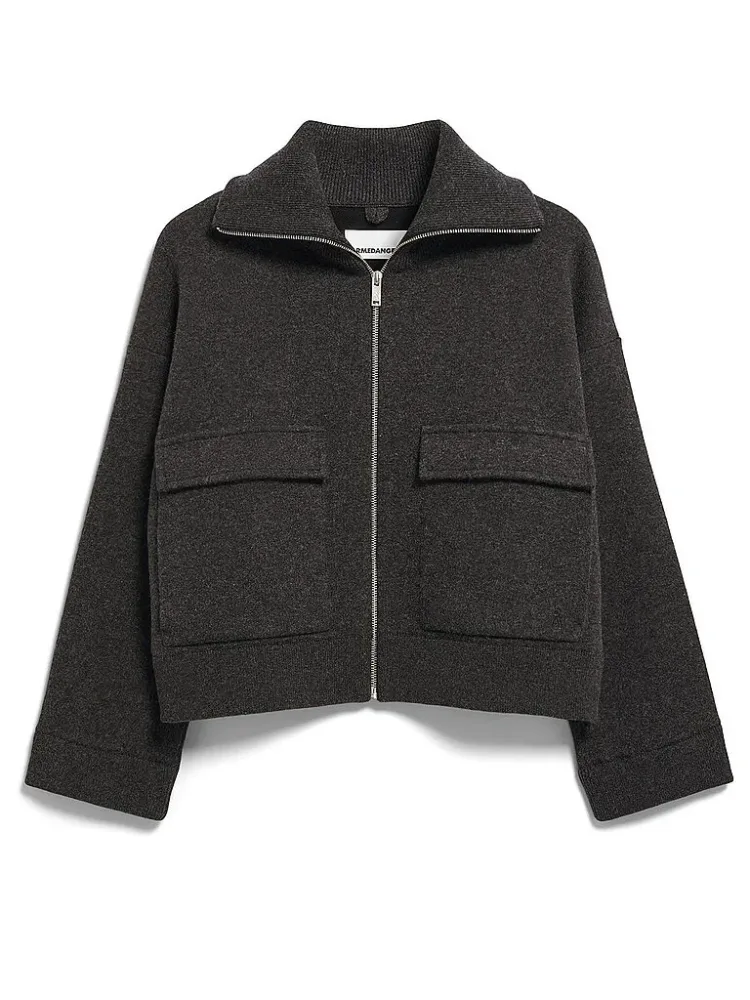 Armedangels Damen Cotton-Wool Knit Jacke
