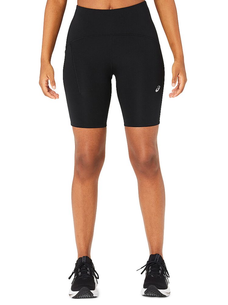 ASICS Damen Laufshorts Road High Waist 8inch Sprinter schwarz | S
