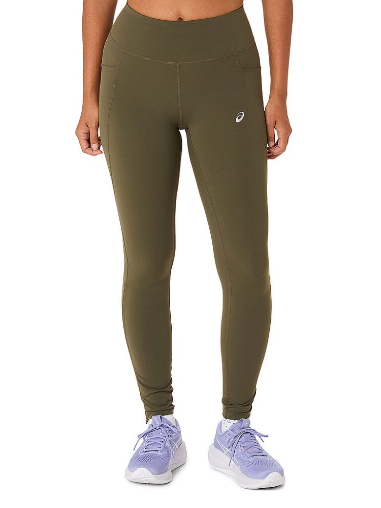ASICS Damen Lauftight Nagino Run Adjustable olive | M