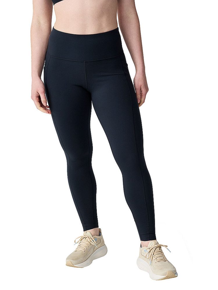 BROOKS Damen Lauftight Chaser 7/8 schwarz | L