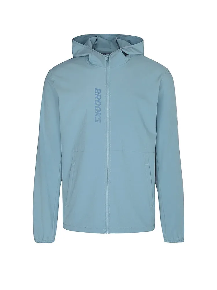 BROOKS Herren Laufjacke Canopy hellblau | XL