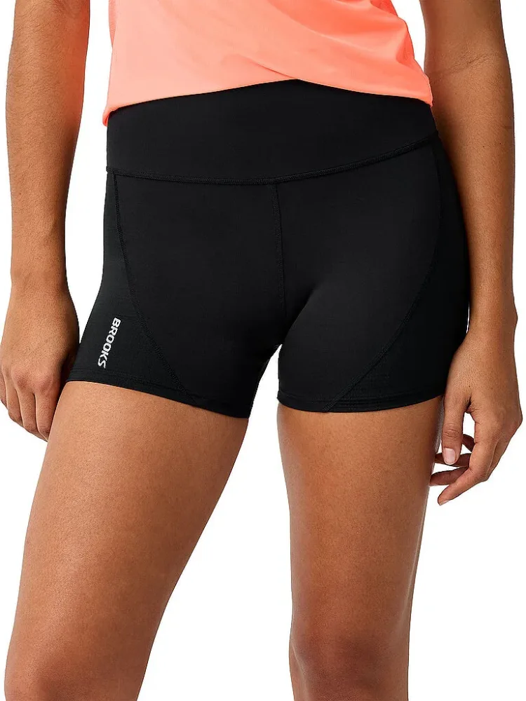 BROOKS Damen Laufshorts Dash Cooling schwarz | S