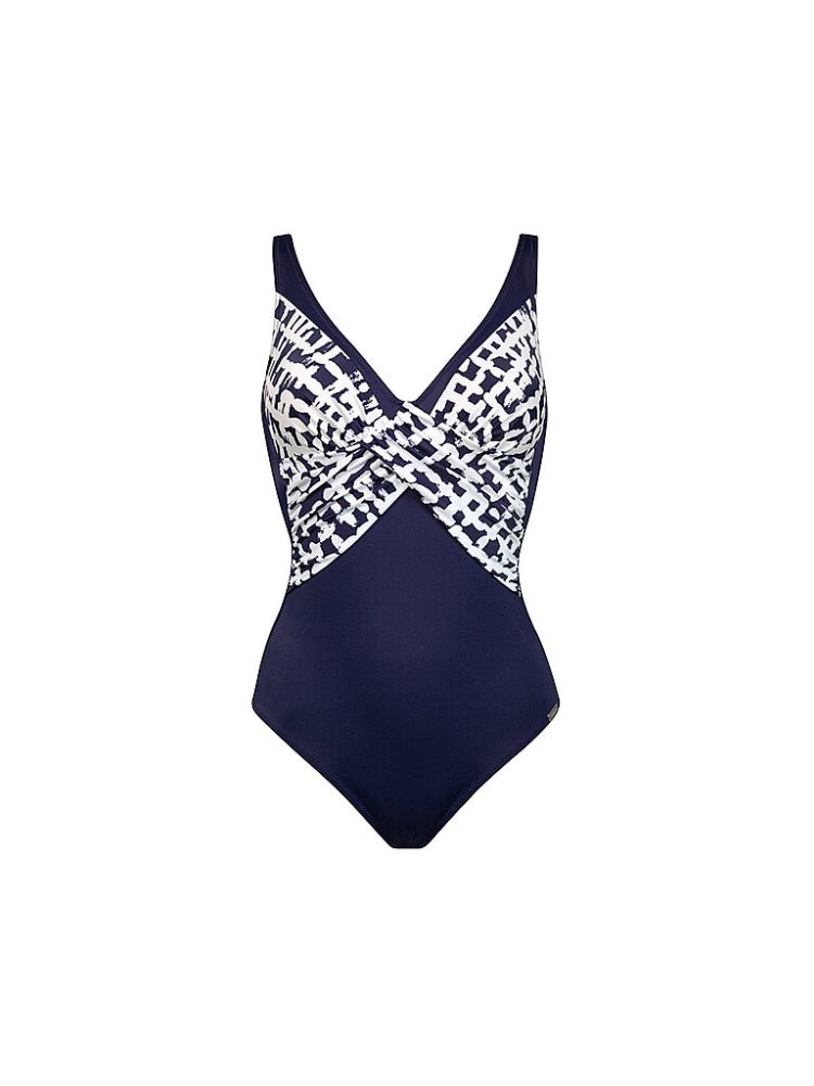 CHARMLINE Damen Badeanzug dunkelblau | 40B