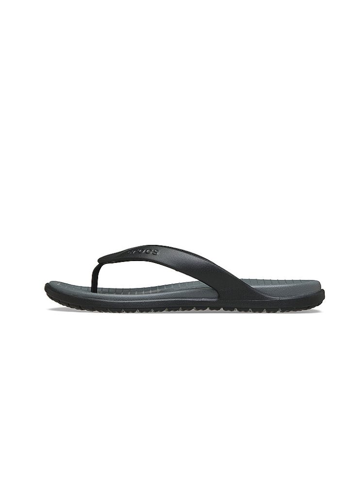 CROCS Herren Zehentrenner Coast Flip schwarz | 39-40