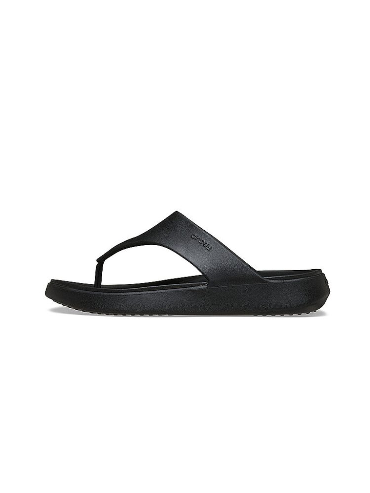 CROCS Damen Zehentrenner Getaway Trinagle Flip schwarz | 37-38