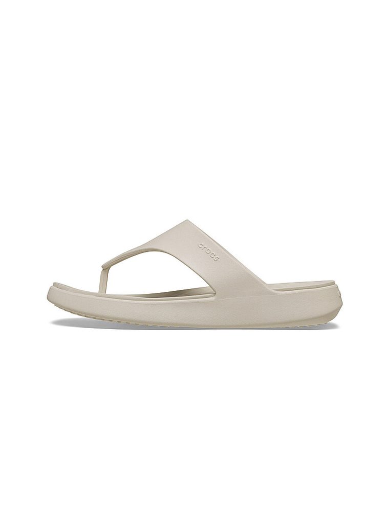 CROCS Damen Zehentrenner Getaway Trinagle Flip beige | 39-40