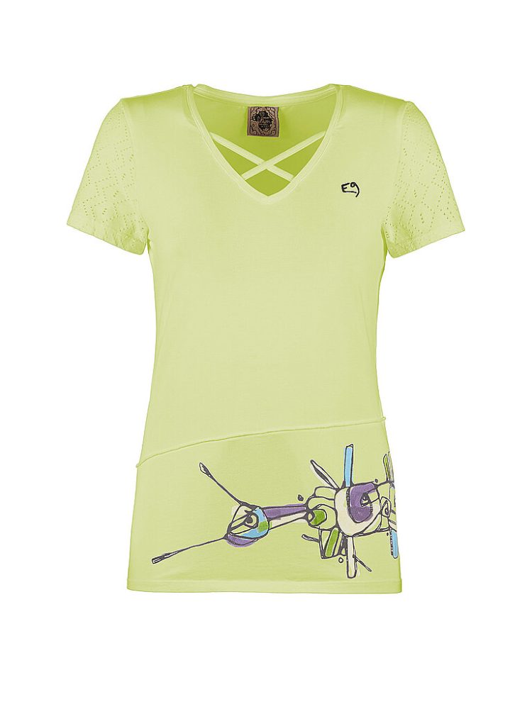 E9 Damen Klettershirt Isa gelb | XS