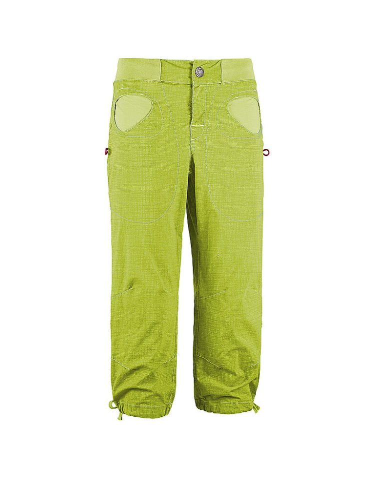 E9 Damen Klettershorts N Onda 3/4 gelb | S