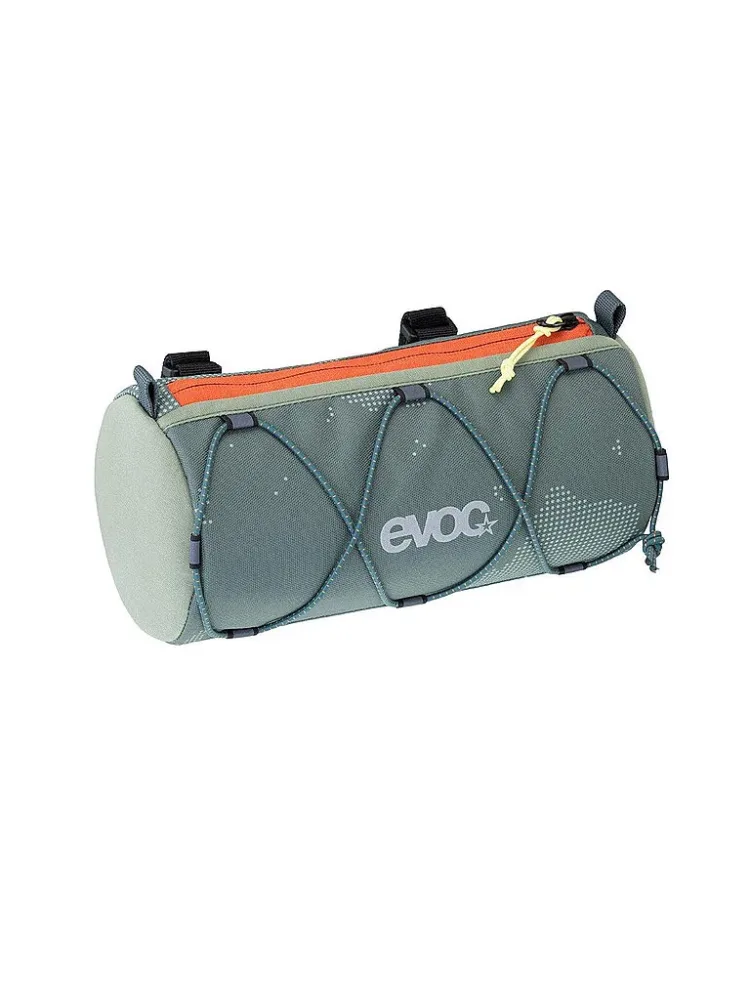 Evoc Handlebar Roll WP 1.5L Upcycling Lenkertasche grün /  gaudy, Grösse: one size