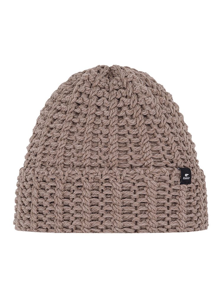 EISBÄR Damen Strickmütze Selda braun