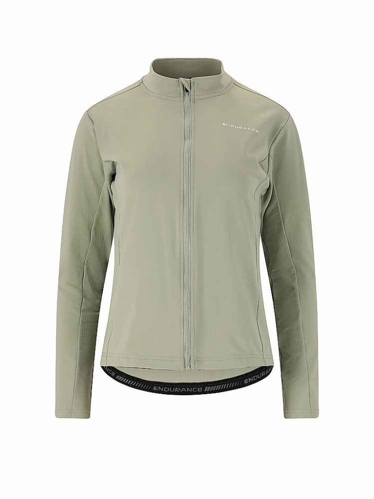 ENDURANCE Damen Winter Radtrikot Megah mint | 38