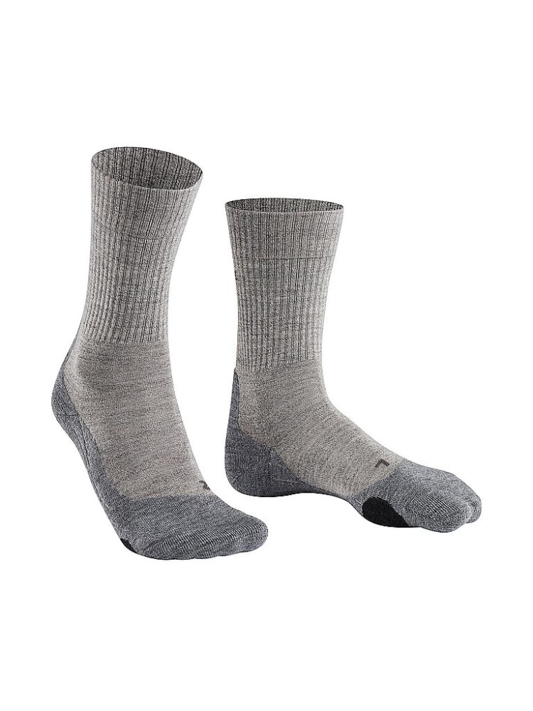 FALKE Herren Wandersocken TK2 Wool beige | 44-45