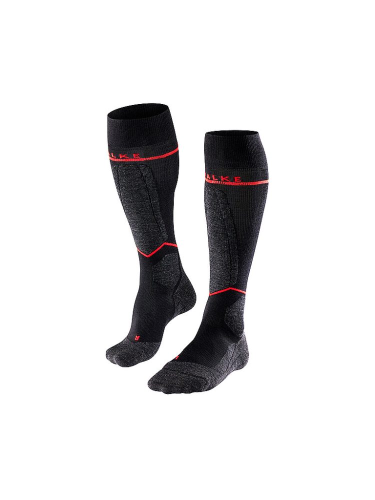 FALKE Herren Skistrümpfe SK4 Energizing Light schwarz | 39-41