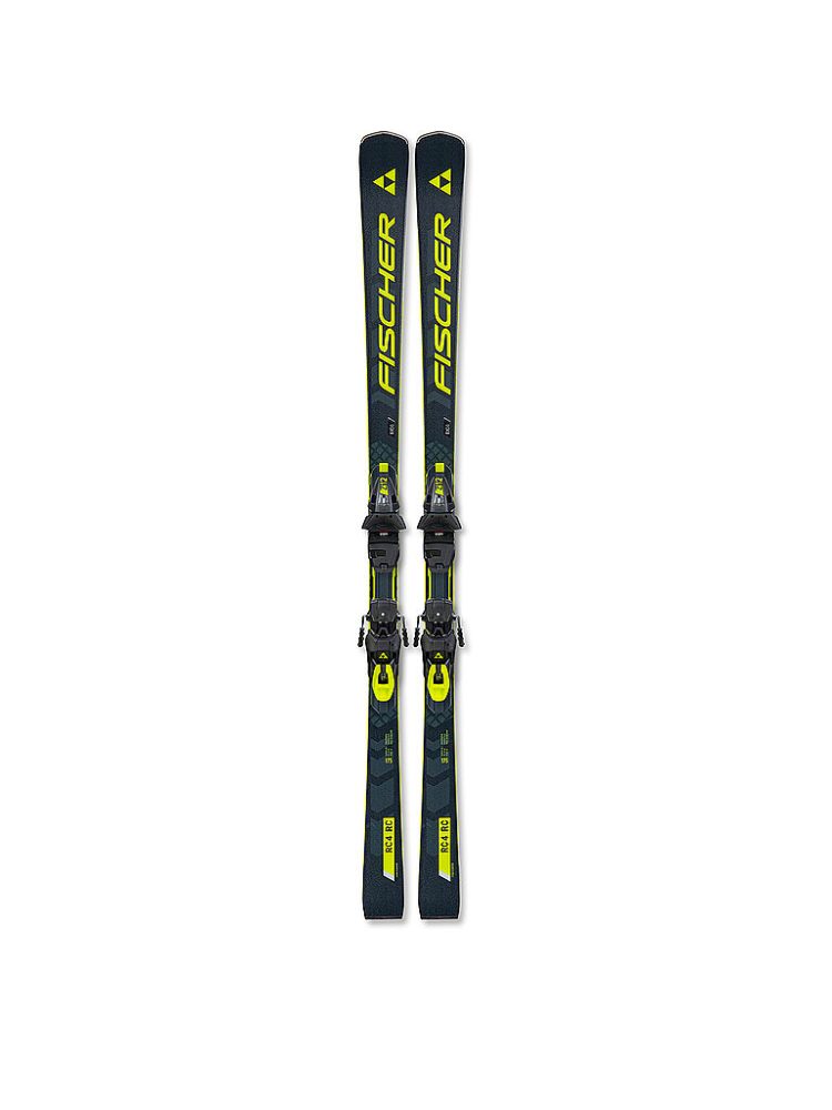 FISCHER Raceski Set RC4 Worldcup RC + RC4 Z12 GW schwarz | 180