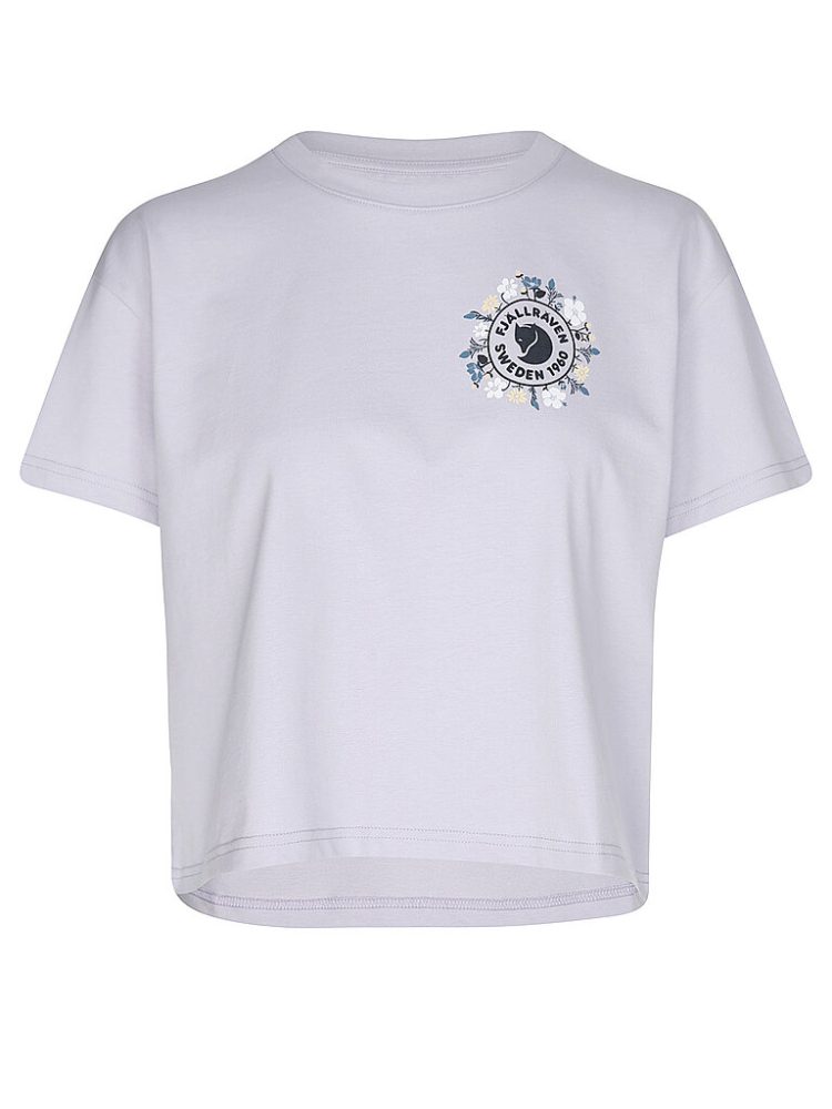 Fjällräven Damen Fjällblomster Logo T-Shirt