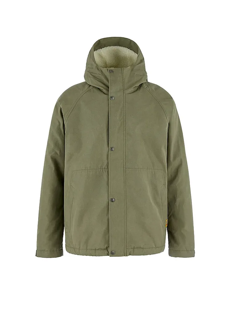 FJÄLLRÄVEN Herren Winterjacke Vardag G-1000 Hoodie olive | M