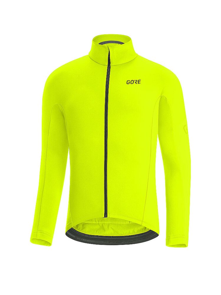 GOREWEAR Herren Radtrikot C3 Thermo FZ gelb | L