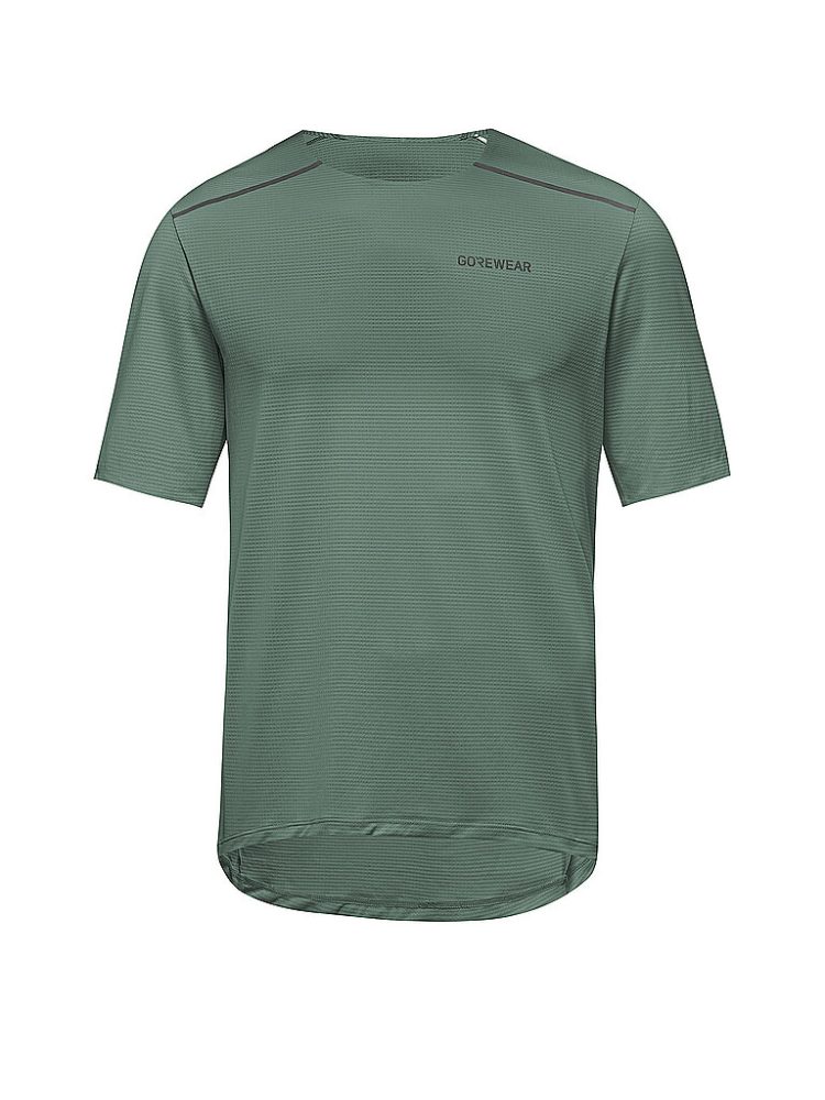 GOREWEAR Herren Laufshirt Contest 2.0 dunkelgrün | M