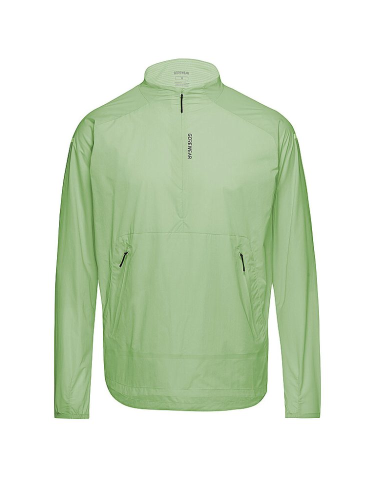 GOREWEAR Herren Laufjacke Concurve Windbreaker hellgrün | S