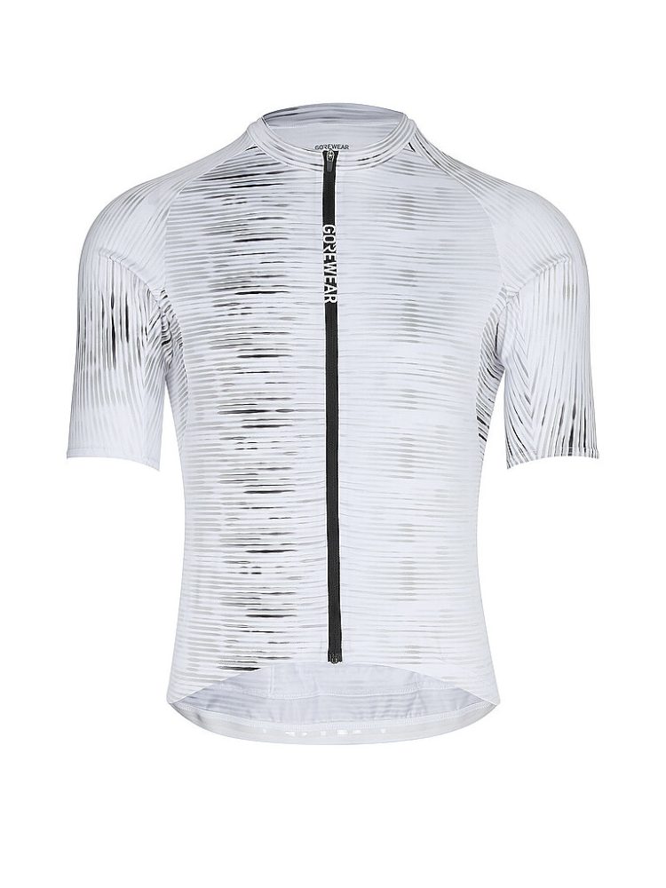 GOREWEAR Herren Radtrikot SPINSHIFT Pixel weiss | M