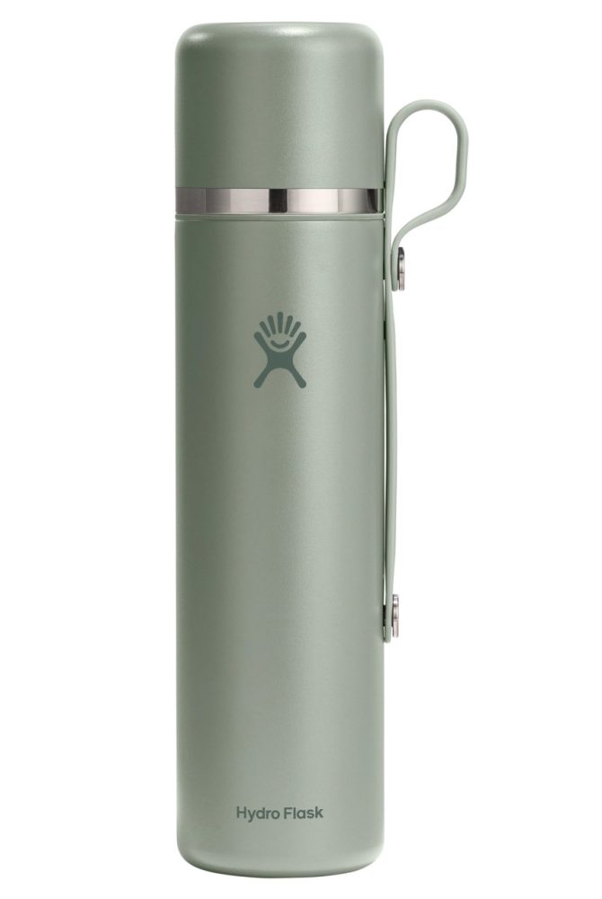 HYDRO FLASK Trinkflasche Hot Flask & Cup isoliert 1065ml olive