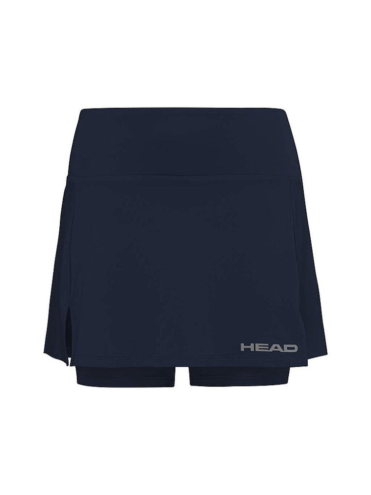HEAD Mädchen Tennisrock Club Basic dunkelblau | 128