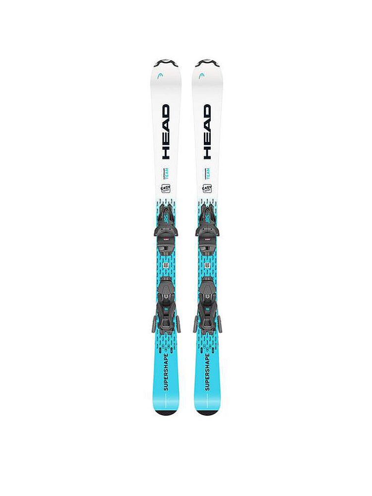 HEAD Kinderski Set Supershape Team Easy + JRS 4.5 GW weiss | 77