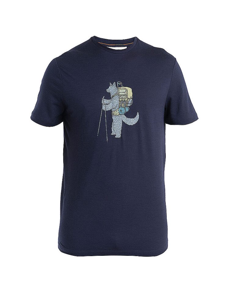 ICEBREAKER Herren Funktionsshirt Merino 150 Tech Lite III T-Shirt Tech Head dunkelblau | XL