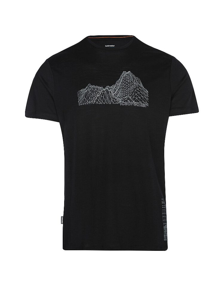 ICEBREAKER Herren Funktionsshirt 125 Sphere Beta Cool-Lite? schwarz | XXL