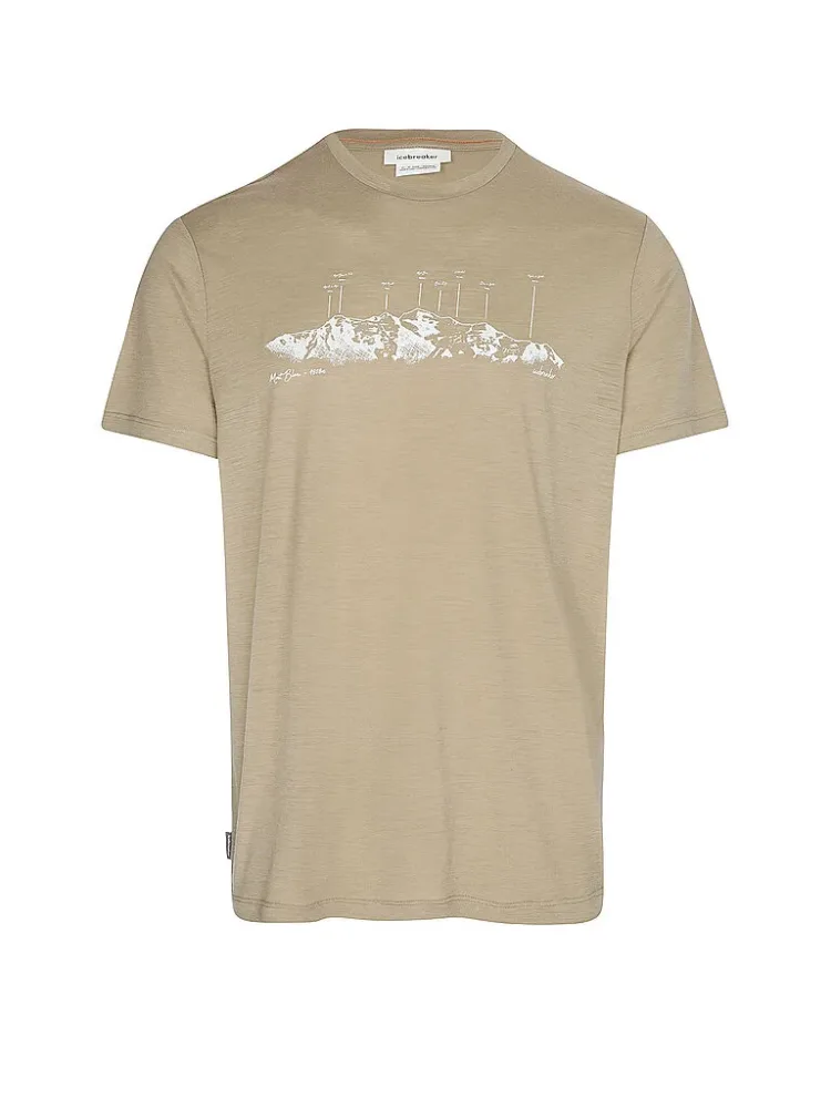 Icebreaker Herren Merino 150 Tech Lite The Peaks T-Shirt