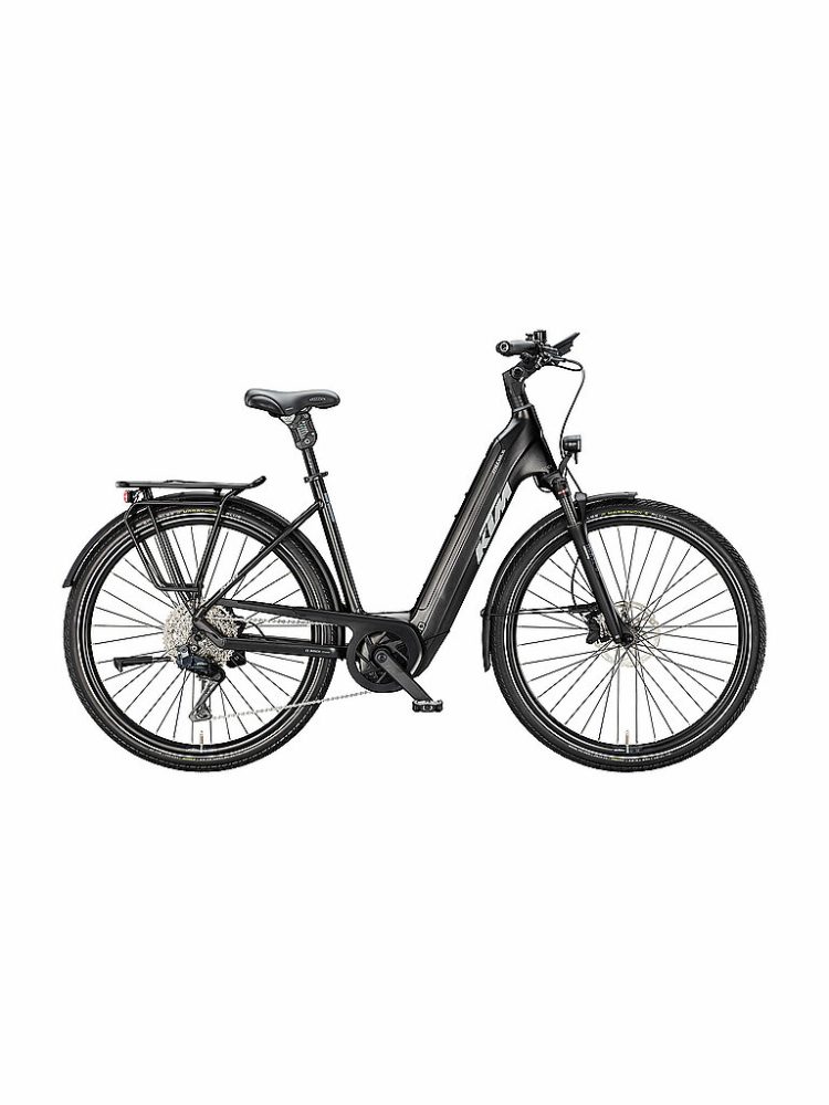 KTM Unisex E-Trekkingbike US Macina Style 820 XL (Tiefeinsteiger) schwarz | 46CM