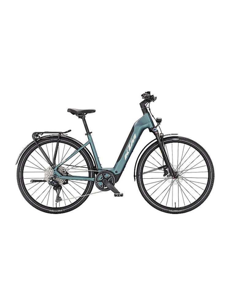 KTM Damen E-Bike Macina Sport SX 10 DI2 (Tiefeinsteiger) blau | 51CM