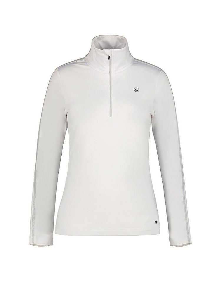 LUHTA Damen Unterzieh Zipshirt Peeravaara weiss | M