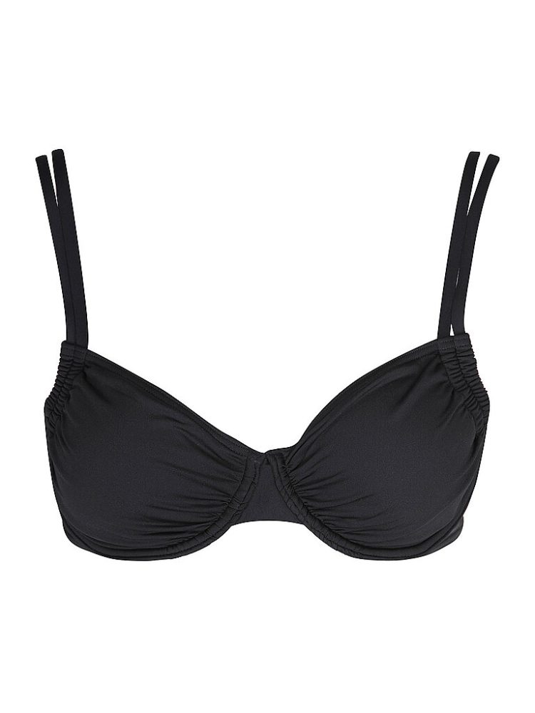 Lascana - Bikini Oberteil mit Bügel, für Damen, Schwarz, Größe 44