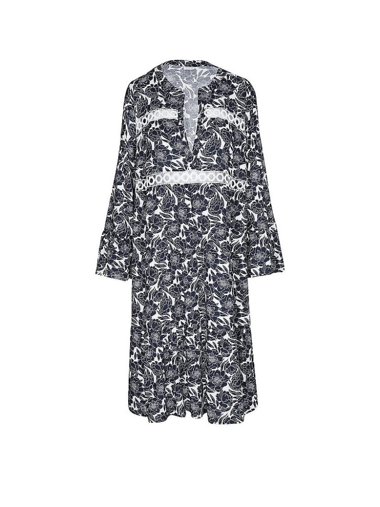 Lascana - Strandkleid, ärmellos, für Damen, Zweifarbig Größe 36-38