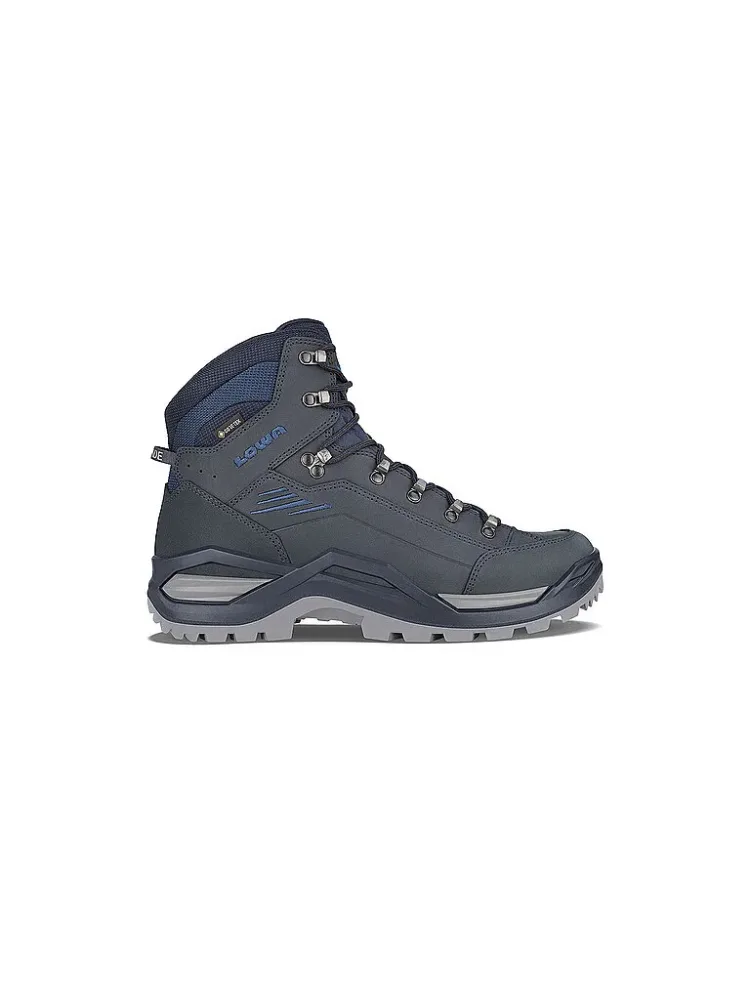 LOWA Renegade Evo Mid Gore-Tex® Herren Wanderschuh Blau, Herren, Größe: 14