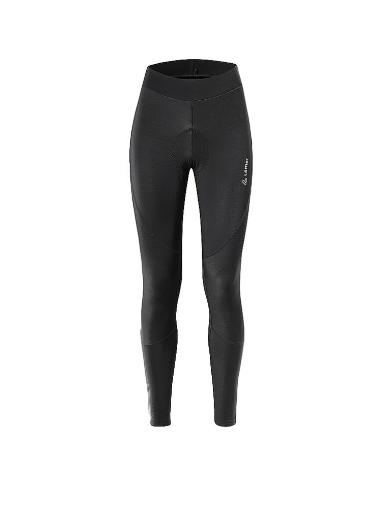 LÖFFLER Damen Winter Radhose Thermo Bund schwarz | 36