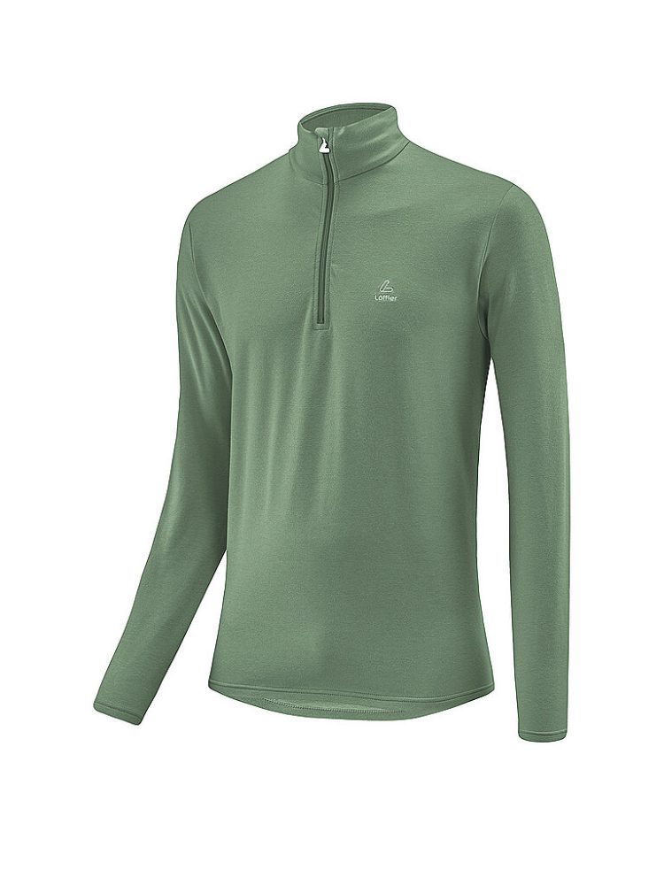 LÖFFLER Herren TRANSTEX® Pulli Basic CF olive | 52