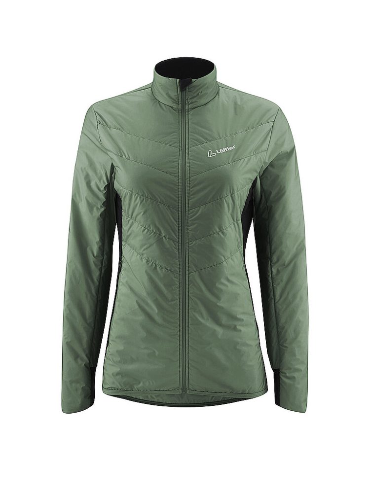 LÖFFLER Damen Langlauf Jacke Elements CF PL60 olive | 40