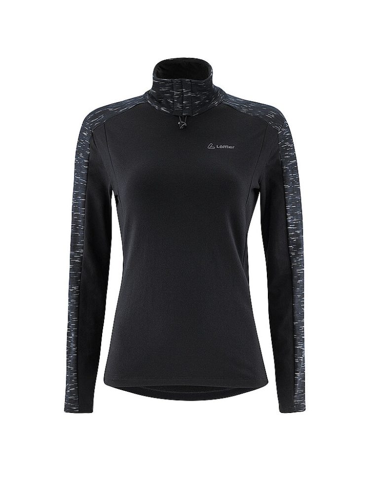 LÖFFLER Damen Langlauf Unterzieh Shirt Turtleneck Starlit Transtex schwarz | 36