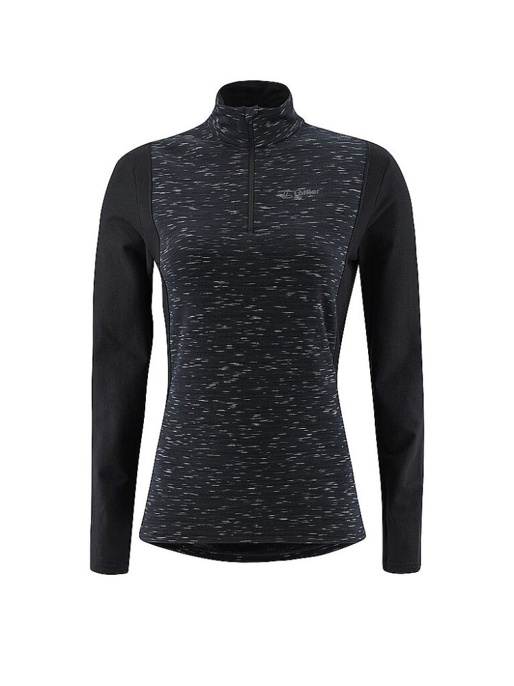 LÖFFLER Damen Unterzieh Zipshirt STARLIT TRANSTEX® schwarz | 38