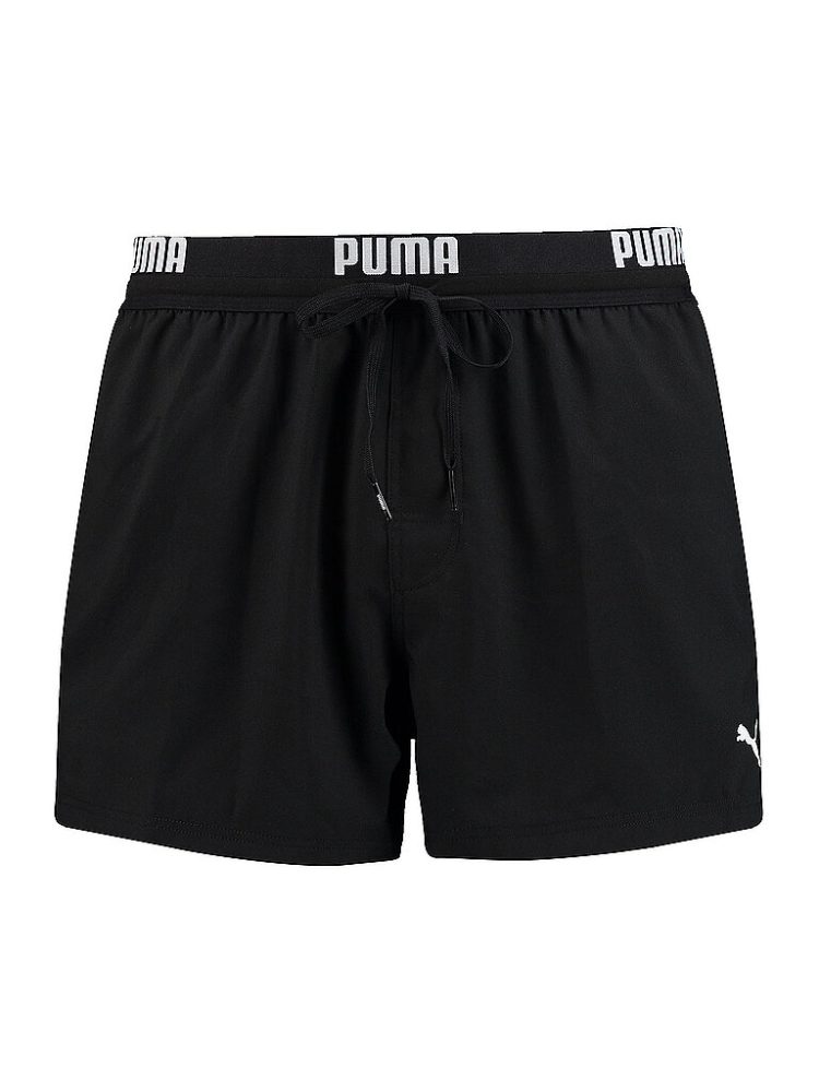 PUMA Herren Badeshorts Logo schwarz | XL