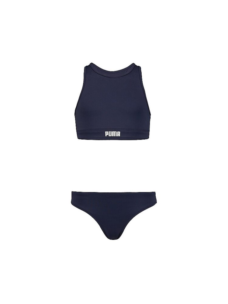 PUMA Mädchen Bikini Racerback dunkelblau | 140