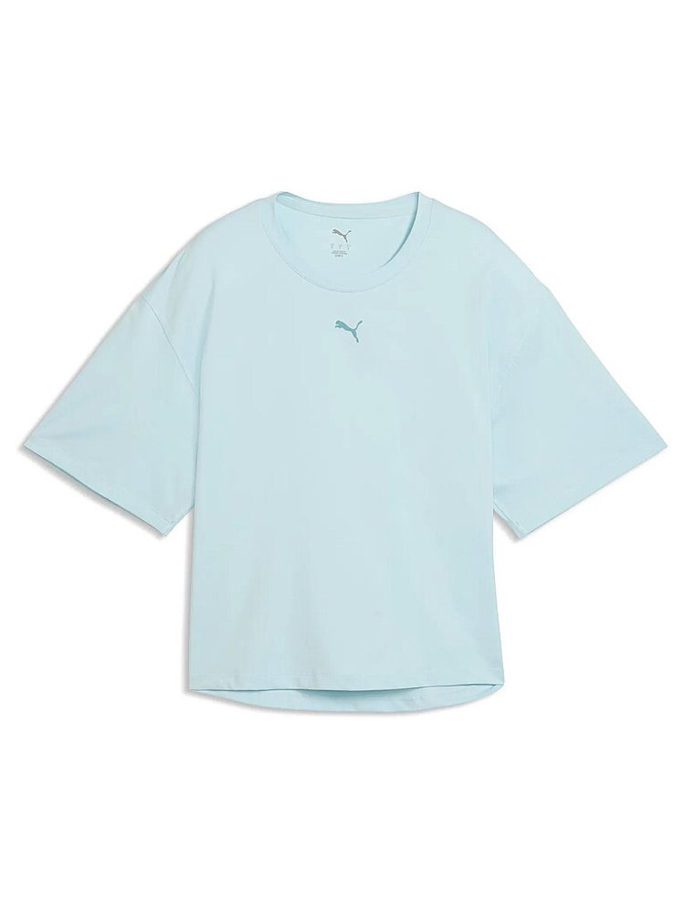 PUMA Damen Fitnessshirt Cloudspun hellblau | XS