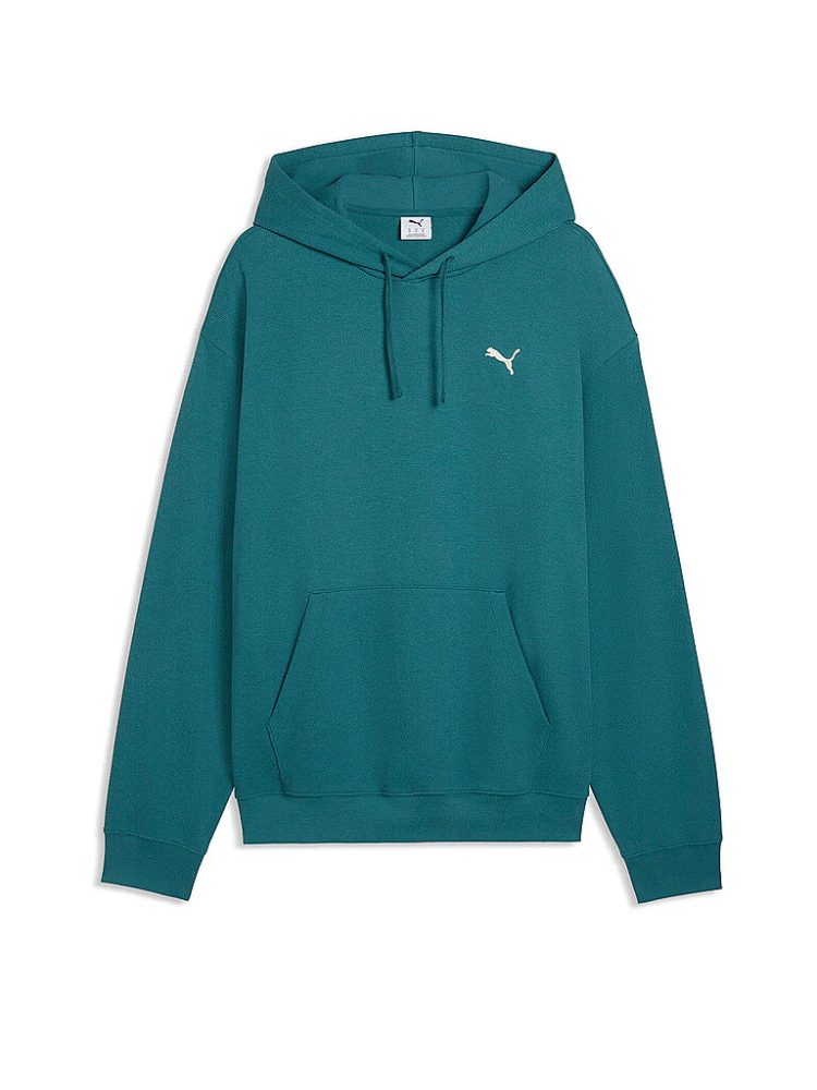 PUMA Herren Hoodie ESS ELEVATED RELAXED petrol | L