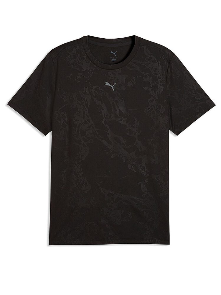 PUMA Herren Fitnessshirt Cloudspun Embossed schwarz | M