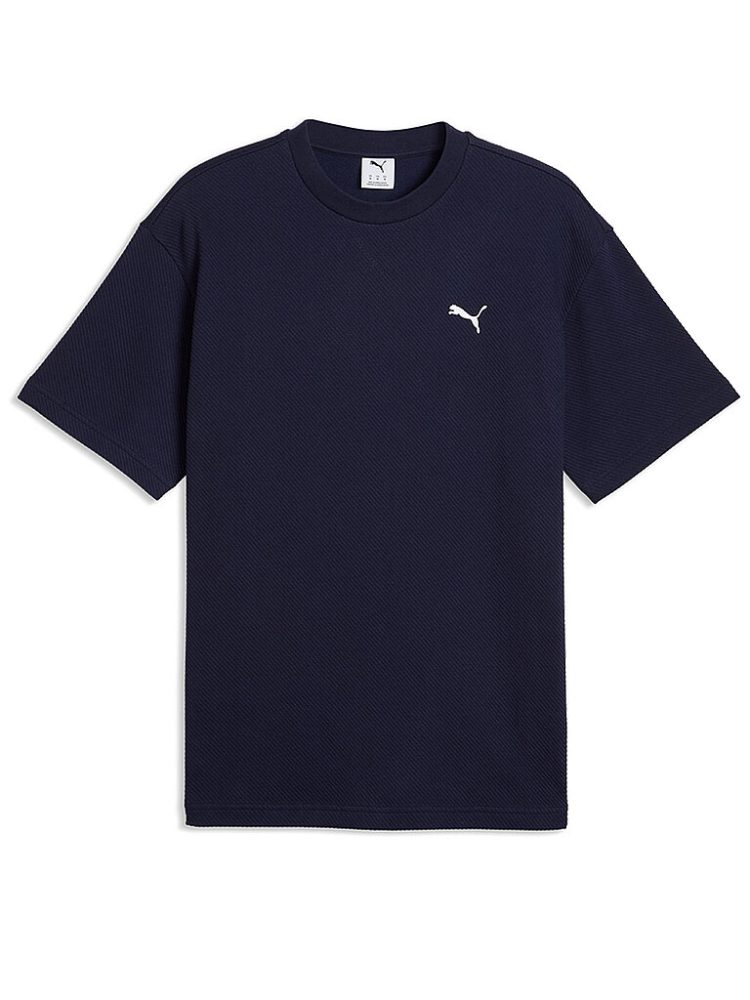 PUMA Herren T-Shirt Ess Elevated dunkelblau | M